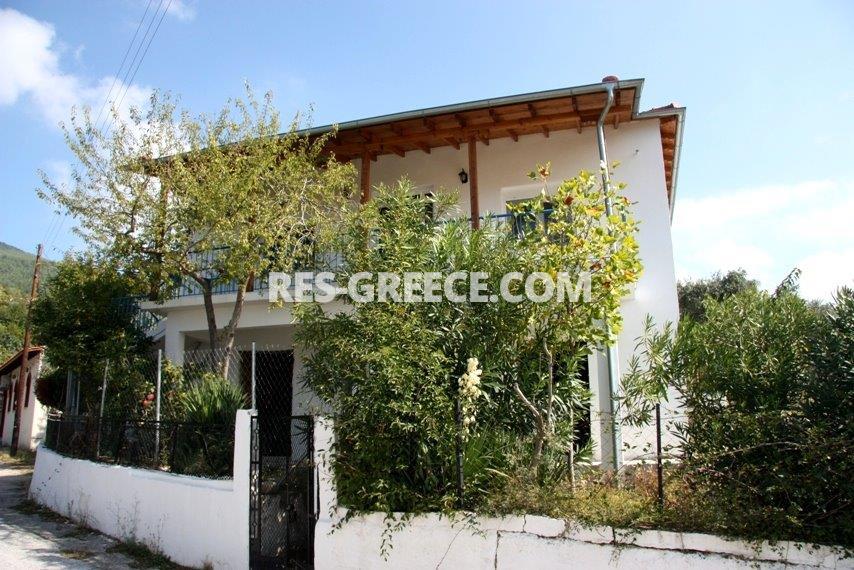 Orino, Thassos, Greece - Traditional Greek architecture, Photo 2