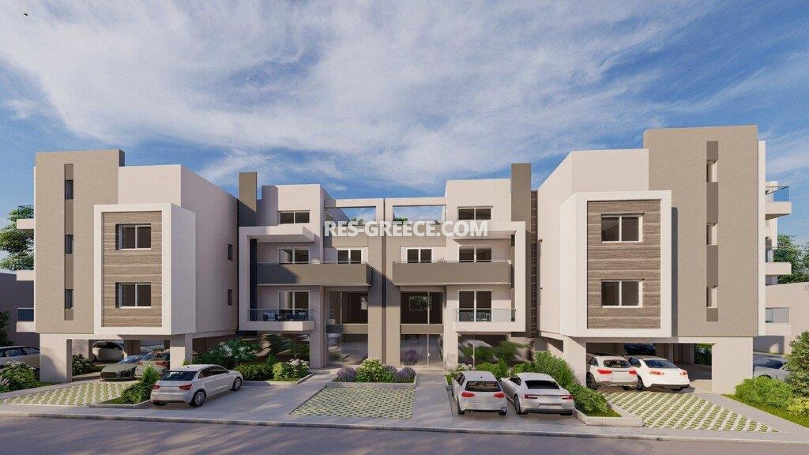 Perea 2, Central Macedonia, Greece - apartments and shops in the new complex in Thessaloniki suburbs - Photo 12