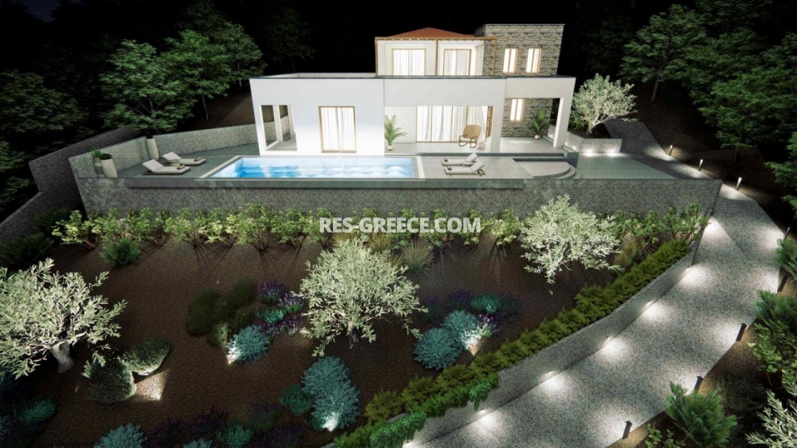 Villa Primni, Halkidiki-Athos, Greece - new huge beachfront villa in Athos - Photo 12