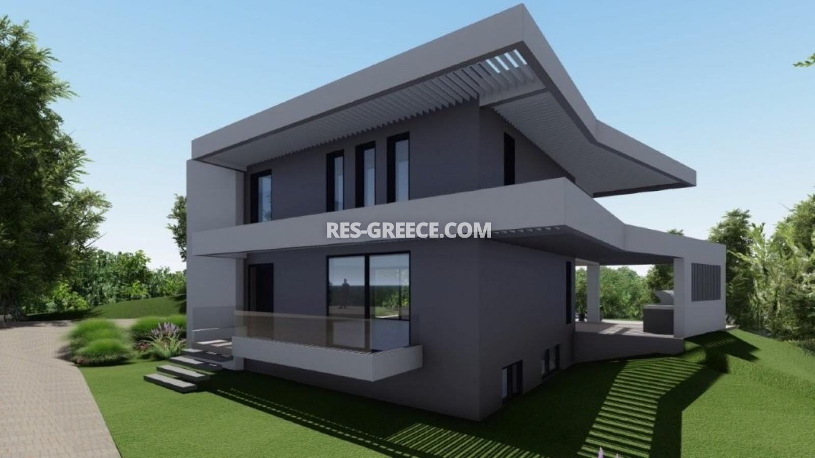 Aperitto, Kriopogi, Greece - villas with pools on the early construction stage for sale, Photo 5