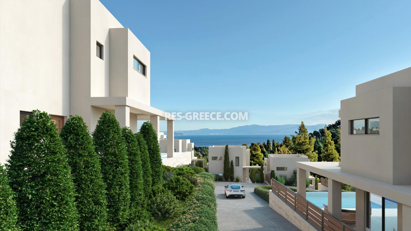 Geraki, Halkidiki-Kassandra, Greece - new modern villas with stunning views and full management - Photo 9