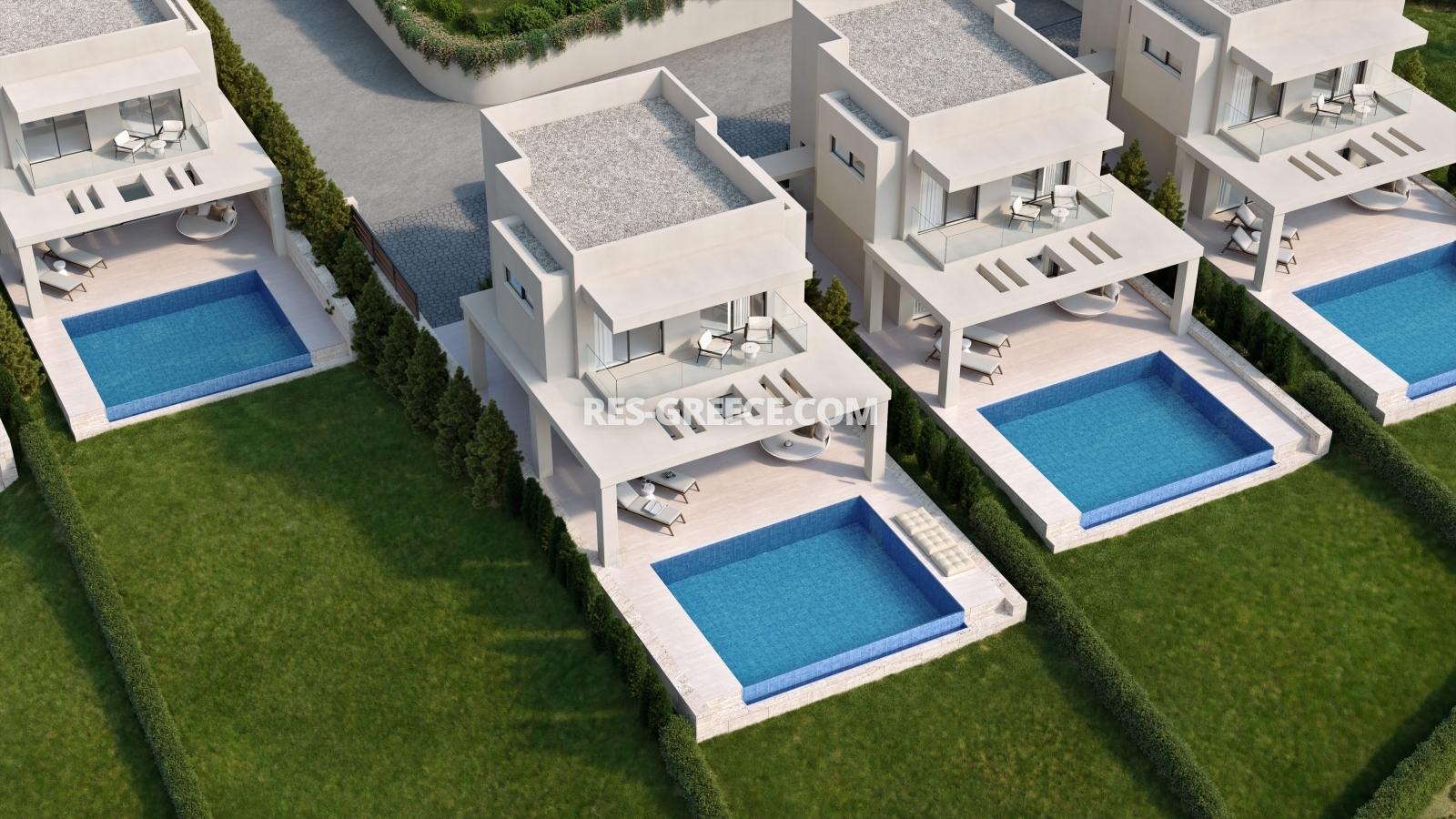 Geraki, Halkidiki-Kassandra, Greece - new modern villas with stunning views and full management - Photo 14