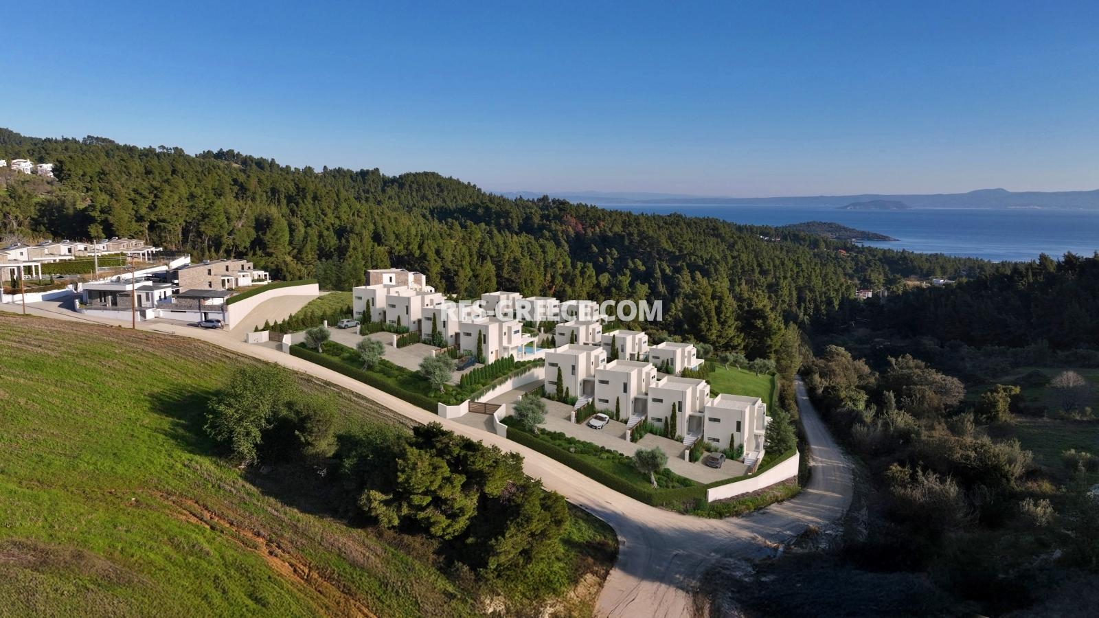 Geraki, Halkidiki-Kassandra, Greece - new modern villas with stunning views and full management - Photo 8