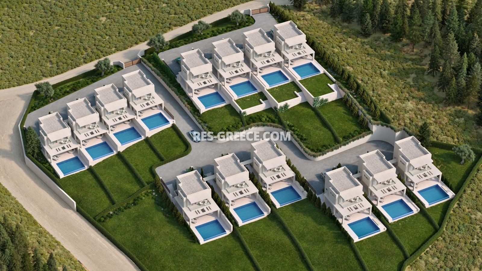 Geraki, Halkidiki-Kassandra, Greece - new modern villas with stunning views and full management - Photo 12