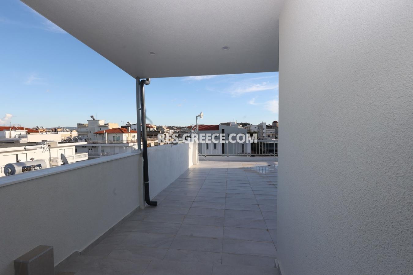 Asteras apartments, Central Macedonia, Greece - seafront apartments on the beach with unobstructed views to the sea, city, Olympos mount - Photo 29