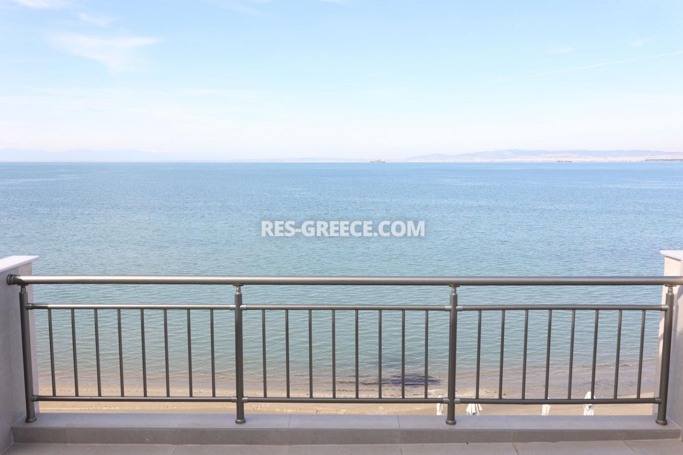 Asteras apartments, Thessaloniki, Greece - seafront apartments on the beach with unobstructed views to the sea, city, Olympos mount, Photo 2